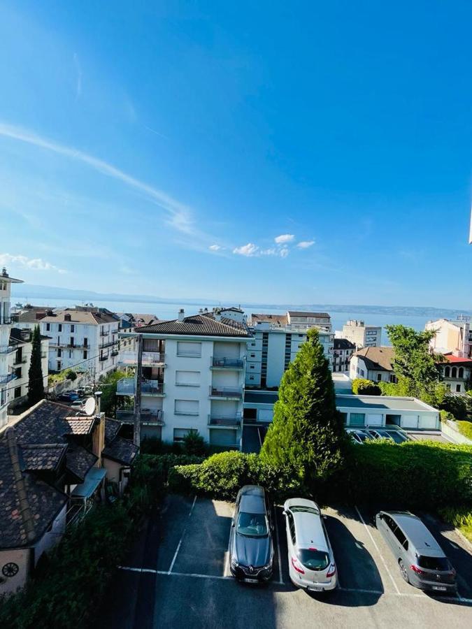 F2 Pres Debarcadere, En Centre Ville, Des Thermes Evian Les Bains 2 Etoiles Kültér fotó